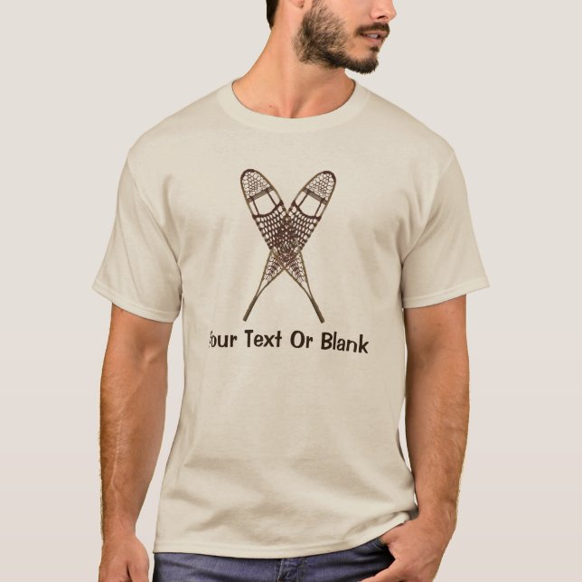 Snowshoes T-Shirt (Front)