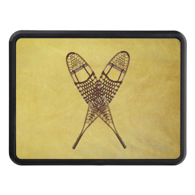 Snowshoes Trailer Hitch Cover (Front)
