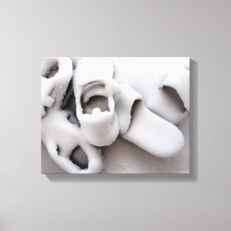 Snowstorm, Boston, 11x14 Canvas Print