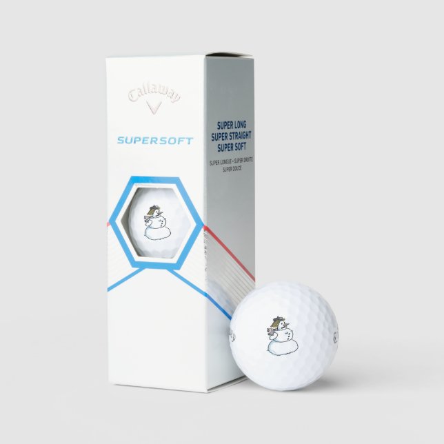 Snowwoman Callaway Supersoft golf balls 3 pk (Packaging)