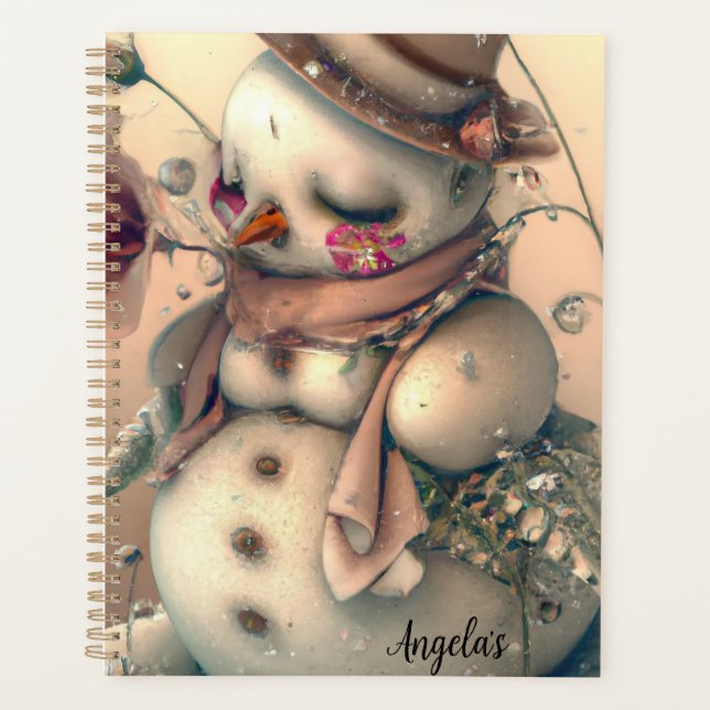 Snowwoman, Personalize Planner (Front)