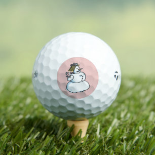 Snowwoman rose Taylor Made TP5 balles de golf 12 p