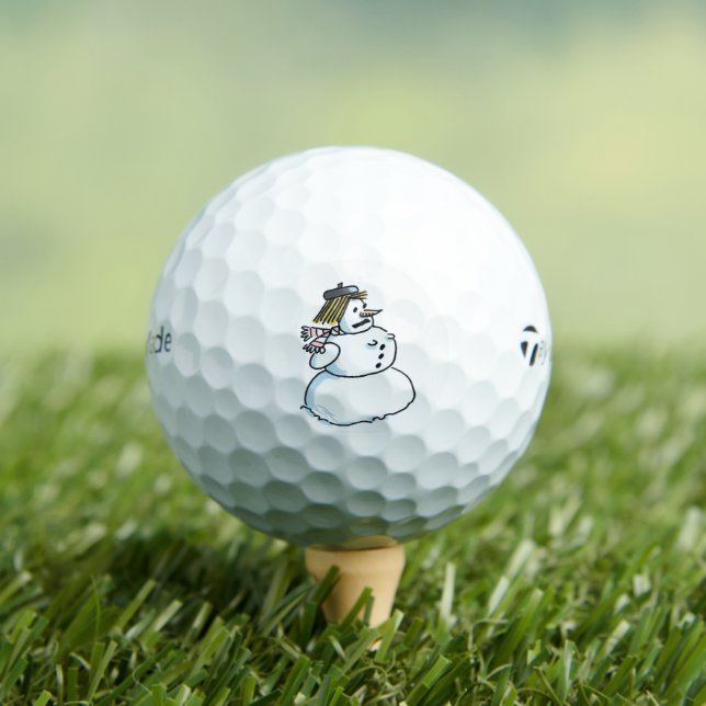 Snowwoman Taylor Made TP5 balles de golf 12 pk (T-shirt Insitu)