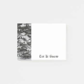 Snowy Branches Post-It® Notes