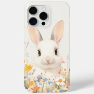 Snowy Bunny Serenity iPhone 15 Pro Max Case