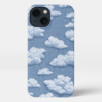 snowy clouds iPhone 13 case