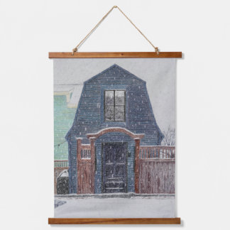 Snowy Day Hanging Tapestry