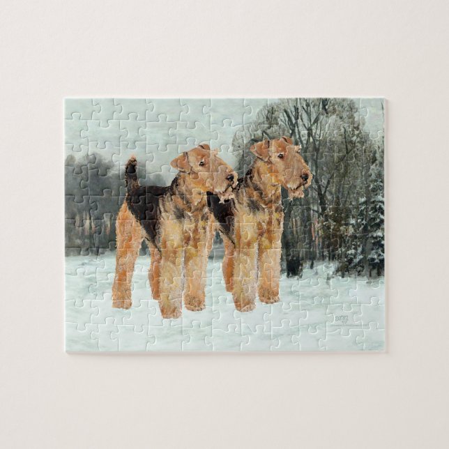 Snowy Day Jigsaw Puzzle (Horizontal)