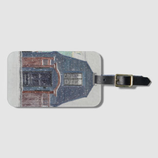 Snowy Day Luggage Tag