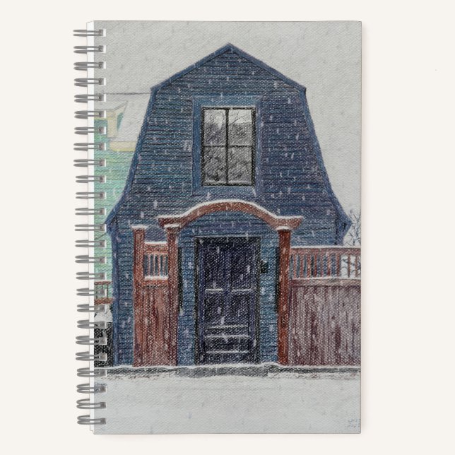 Snowy Day Notebook (Front)