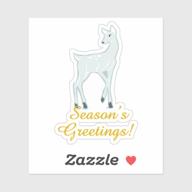 Snowy Deer (Sheet)