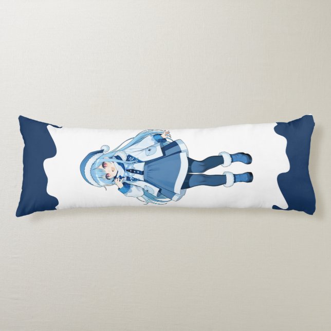 Snowy Dream Anime Body Pillow (Front)