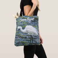 Snowy Egret Green Lake White Bird