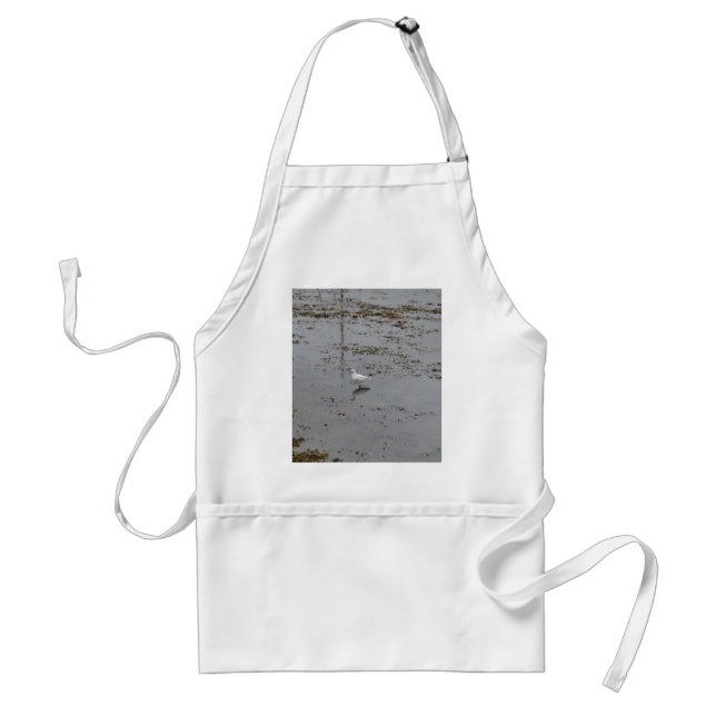Snowy Egret Standard Apron (Front)