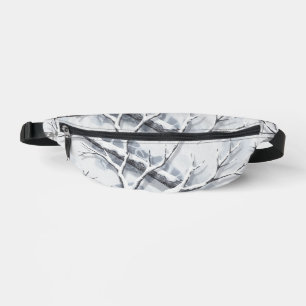 Snowy Environments Camouflage Fanny Pack