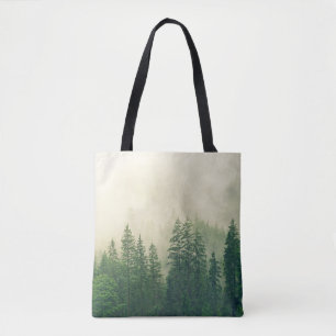 Snowy Forest Freshness Versatile Accessory Tote Bag