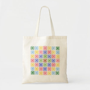 Snowy Garden Tote Bag