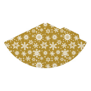 Snowy Gold Party Hat