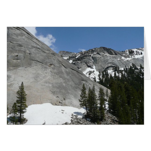 Snowy Granite Domes I au parc national Yosemite (Devant horizontal)