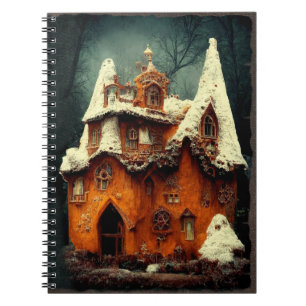 Snowy Hallows House Notebook