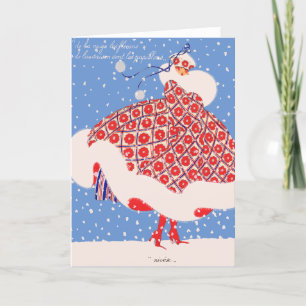 Snowy Holiday Card