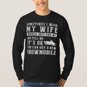 Snowy Hug Fantasies Tee: Embrace, Encourage, and t T-Shirt
