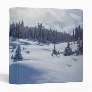 Snowy Landscape Binder
