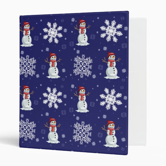 Snowy Men Binder (Front/Inside)