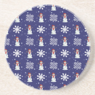 Snowy Men Coaster