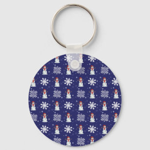 Snowy Men Keychain
