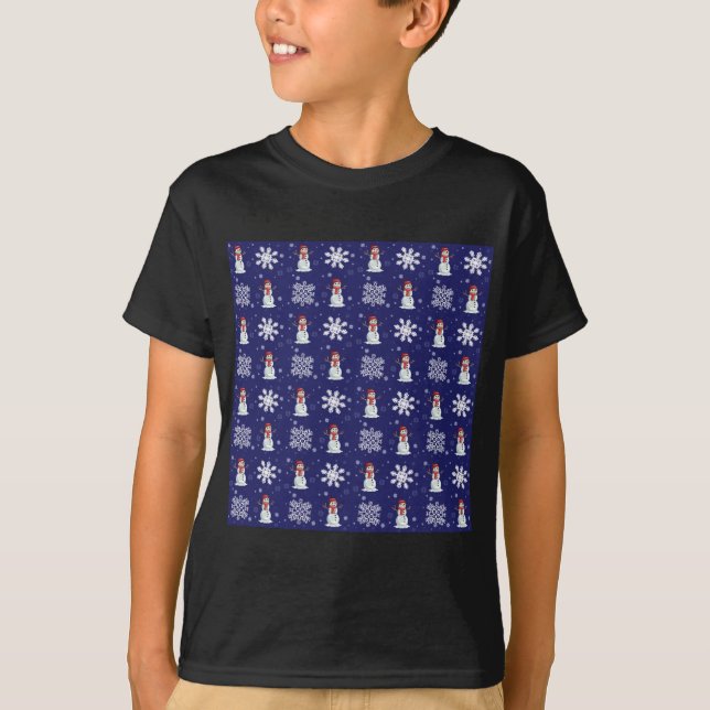 Snowy Men T-Shirt (Front)