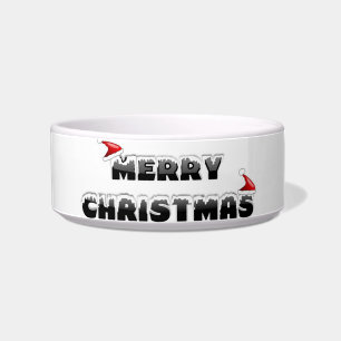 SNOWY MERRY CHRISTMAS  BOWL