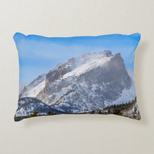 Snowy Mountain Pillow