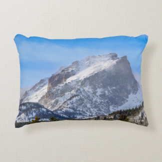 Snowy Mountain Pillow