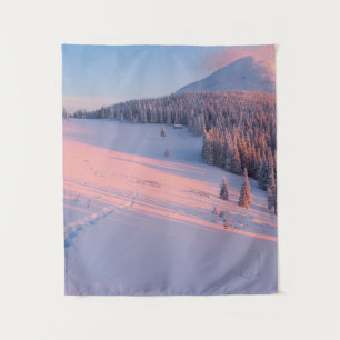 Snowy Mountains Tapestry