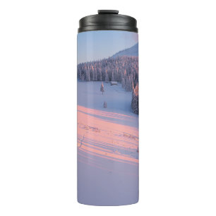 Snowy Mountains Thermal Tumbler