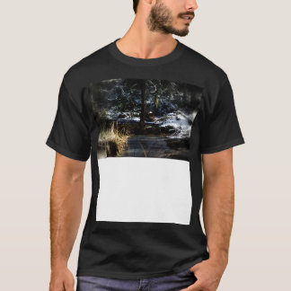 snowy Oregon forest Fox Creek 2 T-Shirt