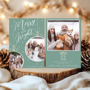 Snowy Ornament Christmas Card