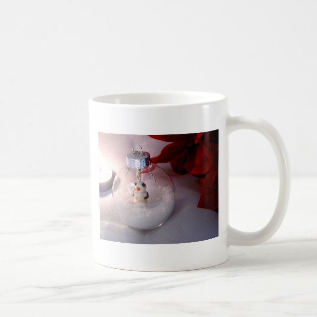Snowy Ornament Coffee Mug (Right)