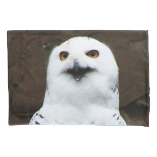 Snowy Owl bedpccn Pillowcase