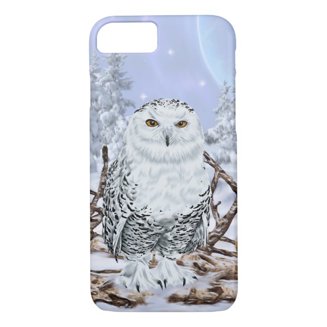 Snowy Owl Case-Mate iPhone Case (Back)