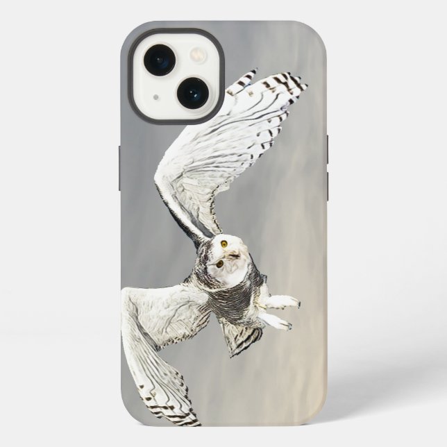 Snowy Owl iPhone Case (Back)