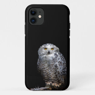 Snowy Owl is on the phone for you! iPhone 11 Case
