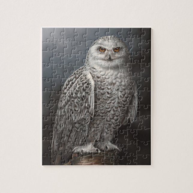 Snowy Owl Jigsaw Puzzle (Vertical)
