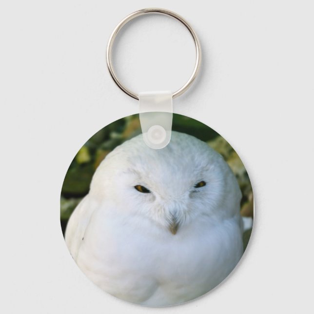 Snowy Owl Keychain (Front)