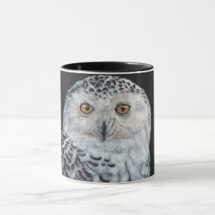 Snowy Owl Portrait Mug