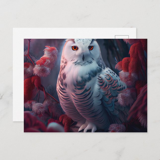 Snowy owl Postcards (Front/Back)