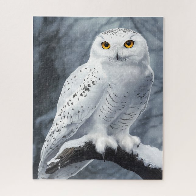  Snowy Owl Puzzle (Vertical)