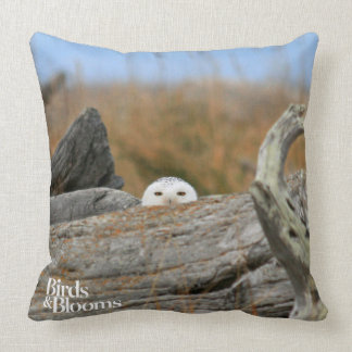 Snowy Owl Throw Pillow