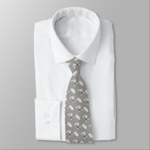 Snowy Owl Tie